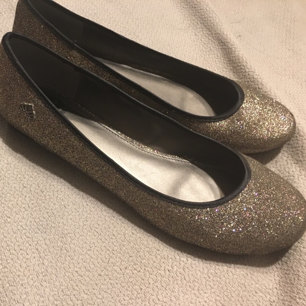 Fergalicious Sparkly Glitter Flats